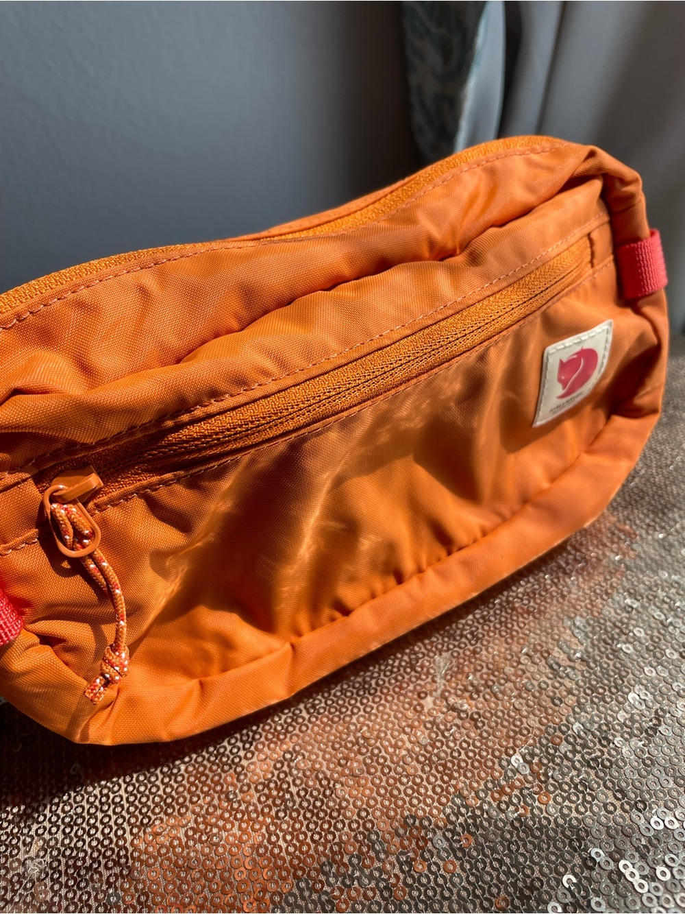 Swedish brand Fjallraven Orange High Coast Belt or Crossbody Bag - Picture 4 of 11